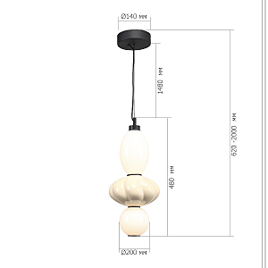 Светильник подвесной ST Luce Florentini SL6134.413.01