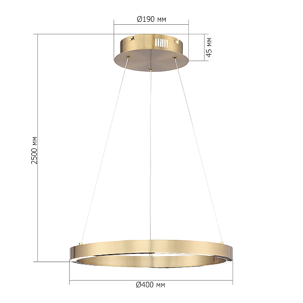 Подвесная люстра ST Luce Parilla SL6238.323.01