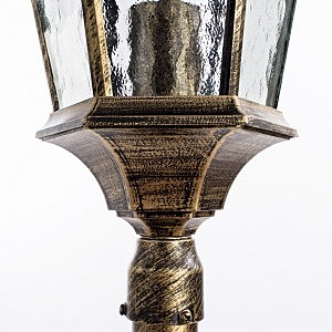 Столб фонарный уличный Arte Lamp GENOVA A1206PA-1BN