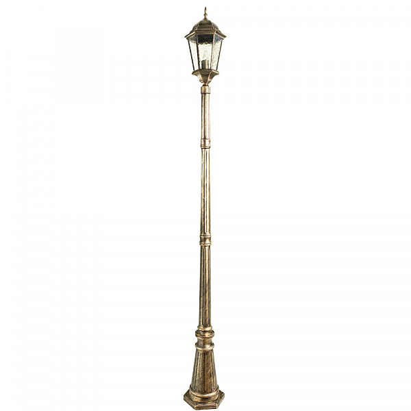 Столб фонарный уличный Arte Lamp GENOVA A1207PA-1BN