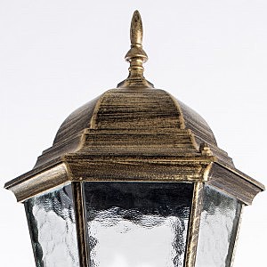 Столб фонарный уличный Arte Lamp GENOVA A1207PA-1BN