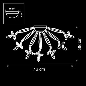 Потолочная люстра Light Star Medusa 890096