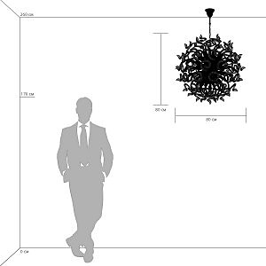 Подвесная люстра Lightstar Medusa 890188