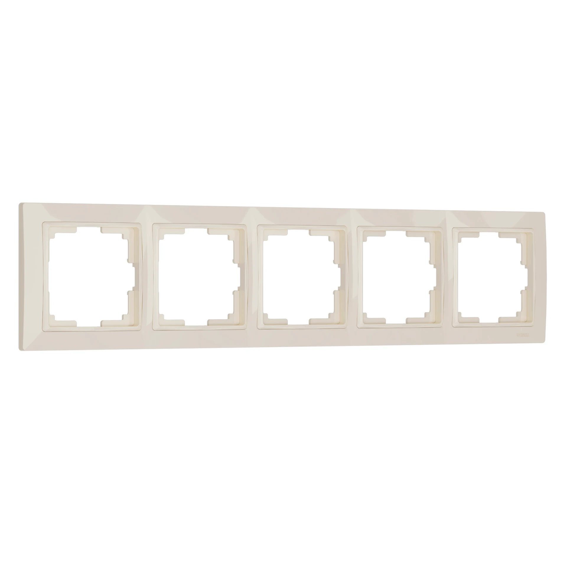 Рамка Werkel W0052003/ Рамка на 5 постов Snabb basic (слоновая кость)