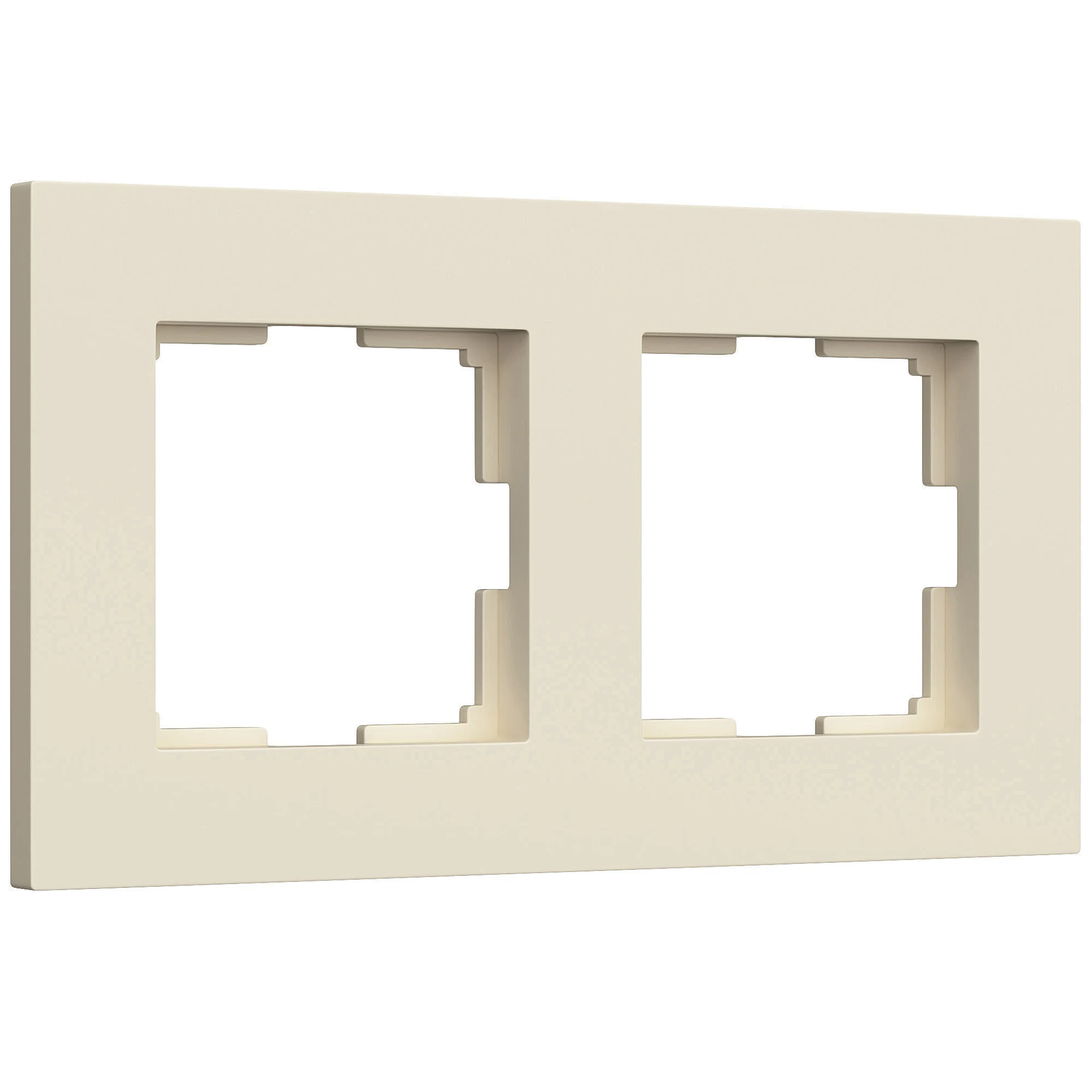 Рамка Werkel Slab айвори софт W0022962/ Рамка на 2 поста Slab (айвори софт)