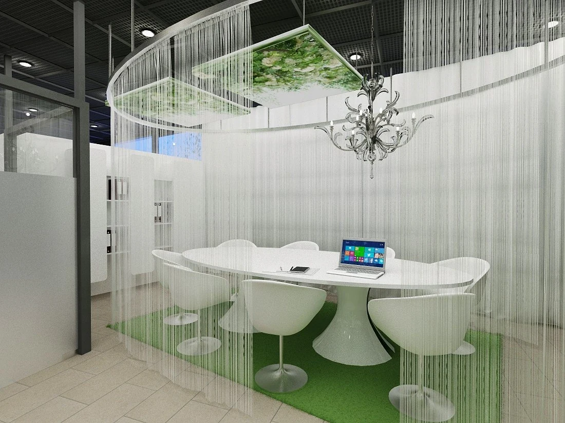 Кухни и переговорные для офисного здания