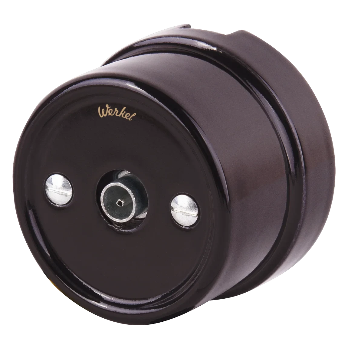 Розетка Werkel WL18-02-05/ ТВ розетка (коричневый) Ретро