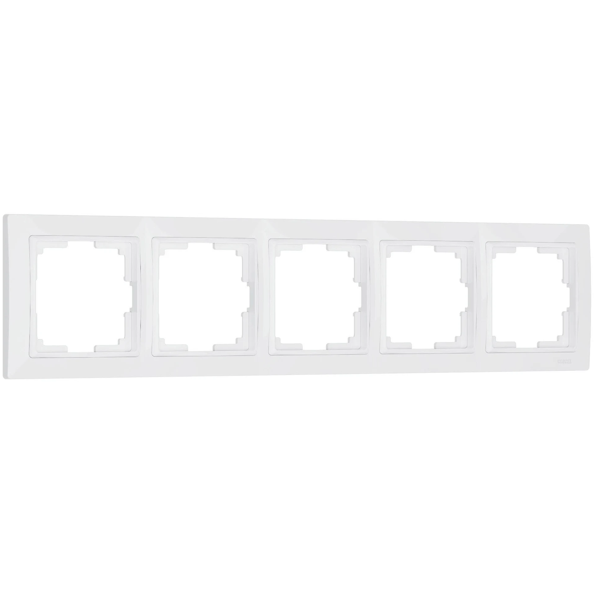 Рамка Werkel W0052001/ Рамка на 5 постов Snabb basic (белый)