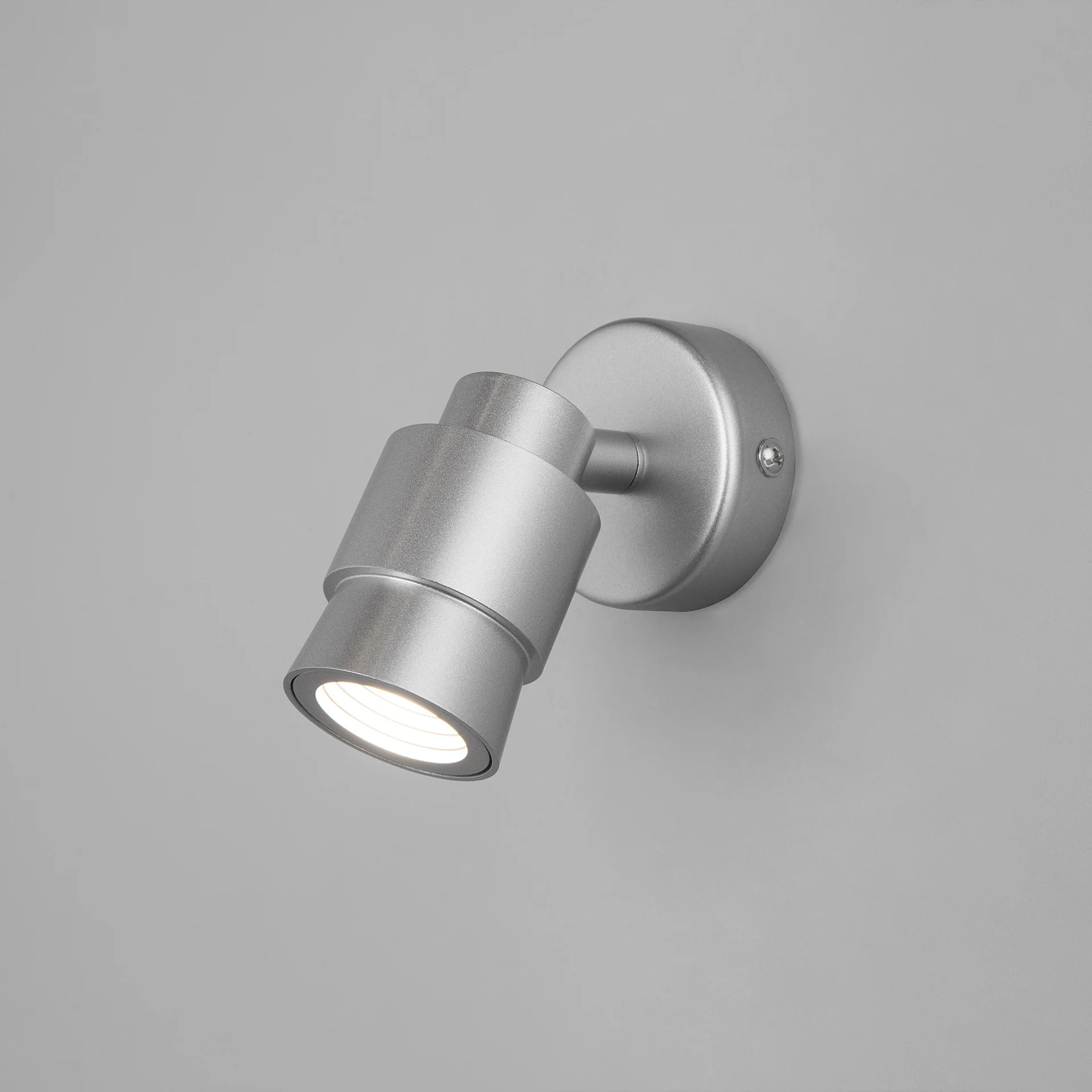 Светильник спот Eurosvet Plat 20125/1 LED серебро