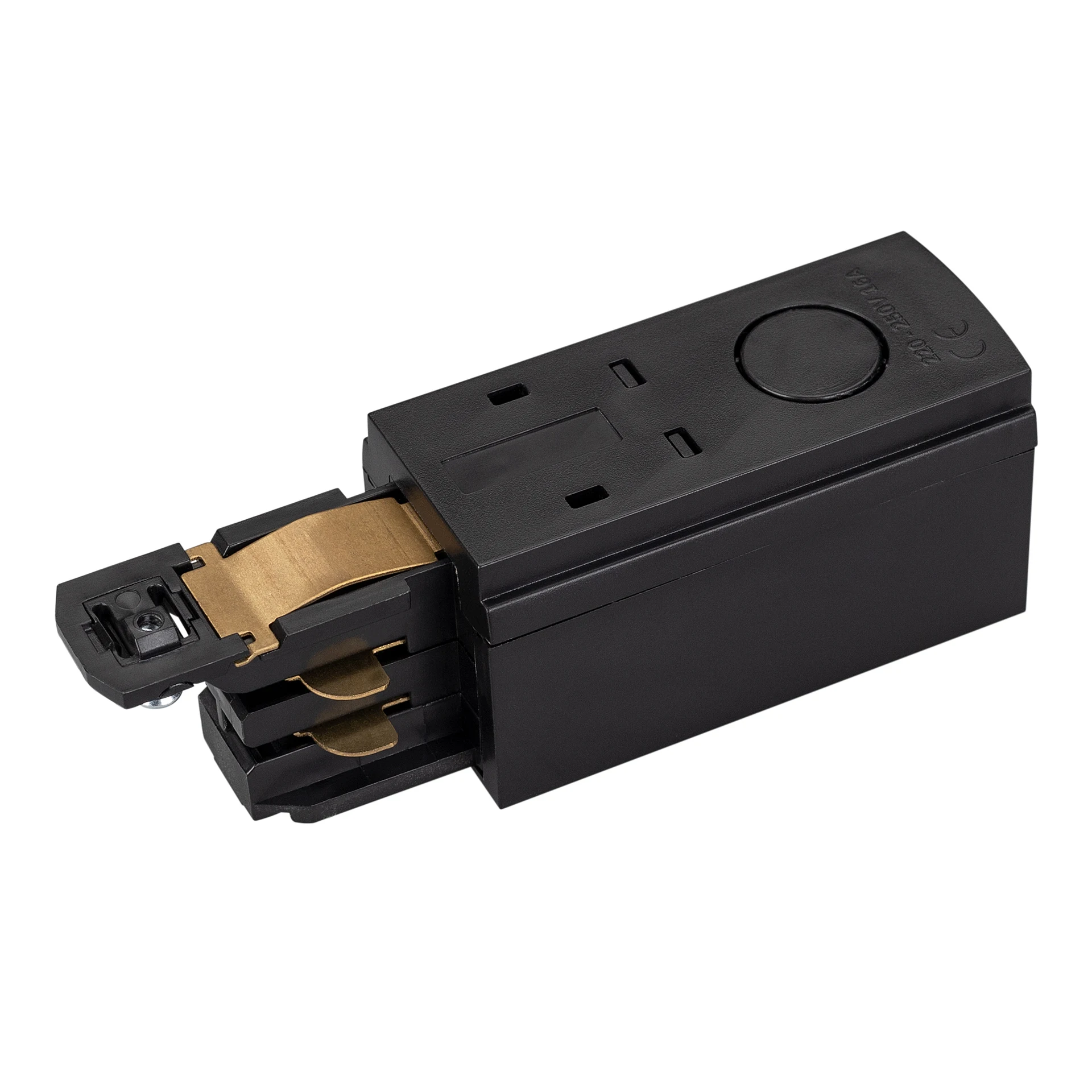 Коннектор-заглушка для подачи питания в 3-фазные треки Arlight D 4Tr 029295